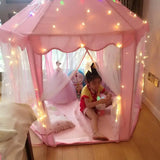 Princess Castle Play Tent for Girls | Kids Indoor Playhouse