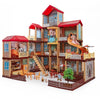 Qixi Toys Princess Doll House – 395-Piece Luxury Playset