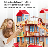 Qixi Toys Princess Doll House – 395-Piece Luxury Playset