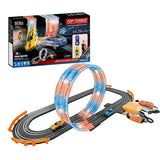 2-in-1 RC High Speed Track Set with LED Lights