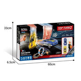 2-in-1 RC High Speed Track Set with LED Lights