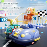 RC Bumper Football Car – 2-Player Set with Controllers &amp; Mini Football
