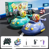 RC Bumper Football Car – 2-Player Set with Controllers &amp; Mini Football