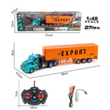 RC Cargo Transport Truck Toy for Kids