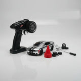 1:43 Scale Mini RC Drift Car – 4WD with LED Lights & Rechargeable Battery