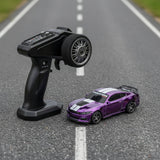 1:43 Scale Mini RC Drift Car – 4WD with LED Lights & Rechargeable Battery