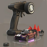 1:43 Scale Mini RC Drift Car – 4WD with LED Lights & Rechargeable Battery