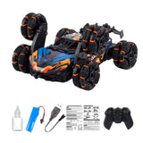 High-Speed RC Drift Car with 6 Wheels, 360° Rotation, Steam Effects & LED Lights