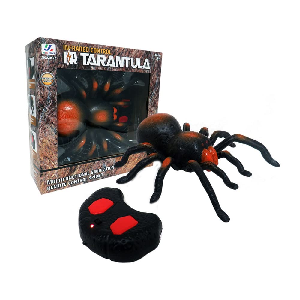 RC Infrared Spider Toy | Remote Control Creepy Tarantula for Kids