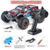 RC Monster Truck – 70KM/H 4WD Off-Road Remote Control Truck with LED Lights