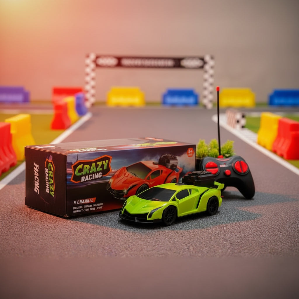High Speed RC Racing Spray Car – Smoke Effect & 5-Channel Control (XJD575-68A)
