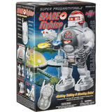 RC Space Fighter Robot with Shooting Disks – 11-Function Toy