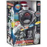 RC Space Fighter Robot with Shooting Disks – 11-Function Toy