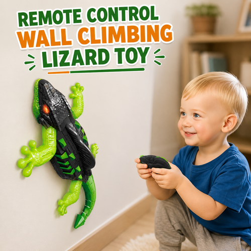 RC Wall Climbing Lizard Toy for Kids
