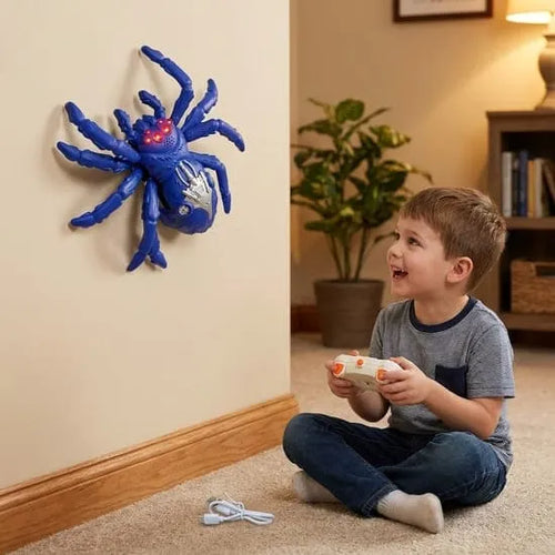 Wall Climbing RC Spider Toy – Crawls Walls &amp; Ceilings
