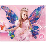 Rechargeable Faerie Wings with LED Lights & Music for Girls