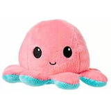 Reversible Octopus Plush Toy – Flip Mood Toy (Happy/Sad Face)