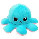 Reversible Octopus Plush Toy – Flip Mood Toy (Happy/Sad Face)