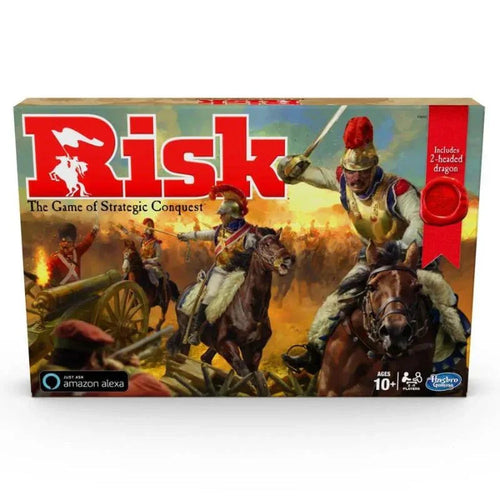 Risk Game with Dragon – Strategy Board Game for Family & Adults
