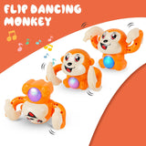 Rolling Banana Monkey Toy with Touch Sensor & Music | Dancing Monkey for Kids
