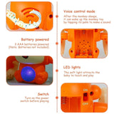 Rolling Banana Monkey Toy with Touch Sensor & Music | Dancing Monkey for Kids