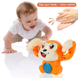 Rolling Banana Monkey Toy with Touch Sensor & Music | Dancing Monkey for Kids