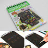 Scratch Art Notebook Set for Kids – Rainbow Magic Scratch Paper Drawing Pad