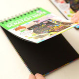 Scratch Art Notebook Set for Kids – Rainbow Magic Scratch Paper Drawing Pad
