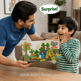 Jungle Series Magnetic Cube Building Blocks Set – 60 Pieces
