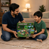 322-Piece Pixel Adventure Building Block Set for Kids