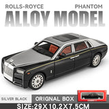 Rolls Royce Phantom 1:18 Diecast Model Car – Big Scale Collectible