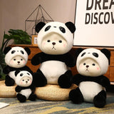 Panda Bear Plush Toy with Cap – 25cm Soft Cuddly Panda
