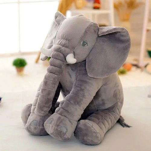Elephant Plush Pillow Toy – Soft Cuddly Stuffed Elephant (60cm)