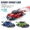 Speed X RC Stunt Car with Smoke Spray &amp; LED Lights