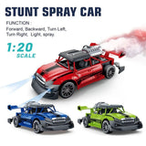Speed X RC Stunt Car with Smoke Spray &amp; LED Lights