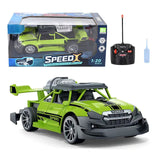Speed X RC Stunt Car with Smoke Spray &amp; LED Lights