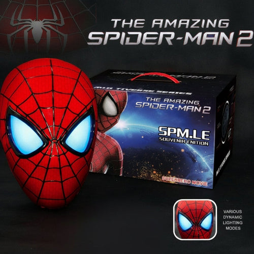 Spider-Man Mask for Kids – Light-Up Ring Remote Control Mask