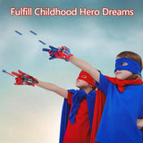 Kids Spiderman Web Shooter | Superhero Glove & Dart Launcher Set