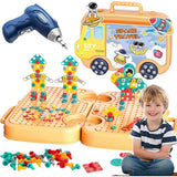 DIY 3D Screw Puzzle Briefcase with Electric Drill – 200+ Pieces