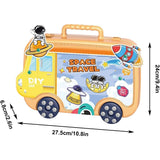 DIY 3D Screw Puzzle Briefcase with Electric Drill – 200+ Pieces
