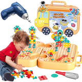 DIY 3D Screw Puzzle Briefcase with Electric Drill – 200+ Pieces