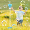 Street Lamp Bubble Machine Toy | 119cm Adjustable | Light & Music | Battery Operated