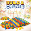 Super Bamboo Sticks Building Block Set (160/200 Pcs)