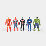 Superhero Action Figures Set for Kids – 5 Piece Collection