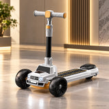 SUV Style Kids Scooter with Headlights & Music