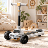 SUV Style Kids Scooter with Headlights & Music