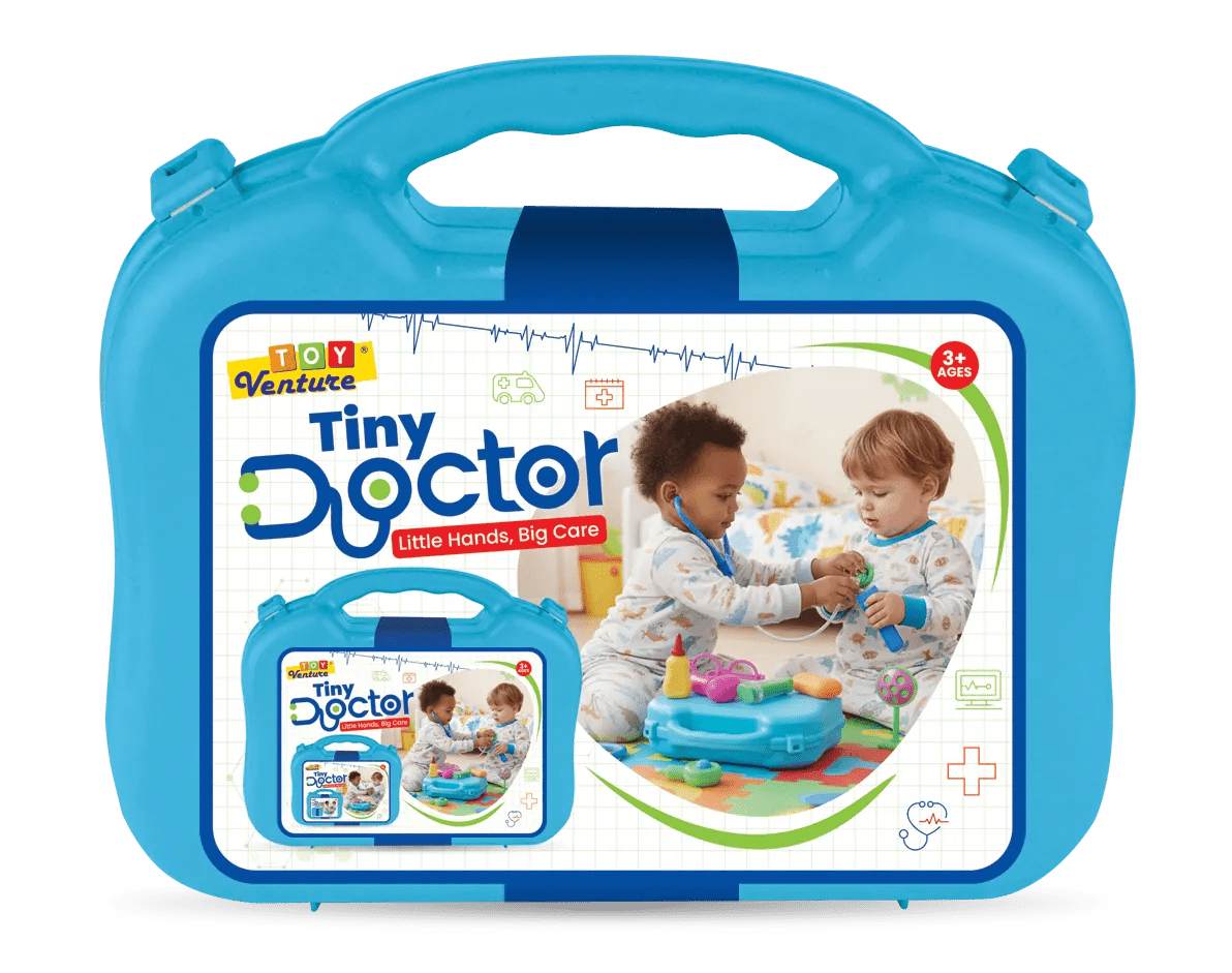 Tiny Doctor Box – Pretend Play Medical Kit for Kids