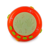 Touch Drum Fish Toy – Musical Baby Toy with Rotating Lights & Drum Sounds