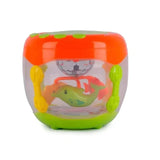 Touch Drum Fish Toy – Musical Baby Toy with Rotating Lights & Drum Sounds