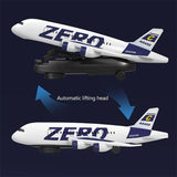 Zero Aircraft Take-Off Toy Plane with Vibrant LED Lightning Effects for Kids